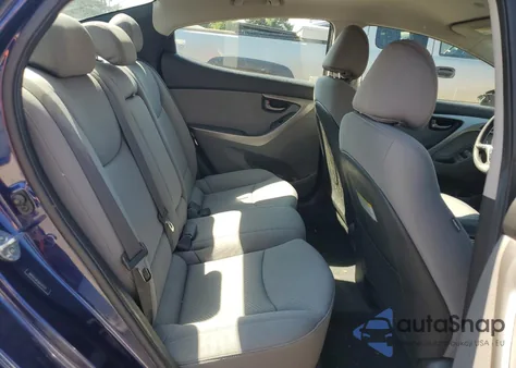 2013 Hyundai Elantra Gls из США, поврежденный, VIN 5NPDH4AE0DH311111